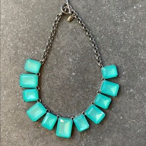 Ann Taylor Statement necklace - torquoise